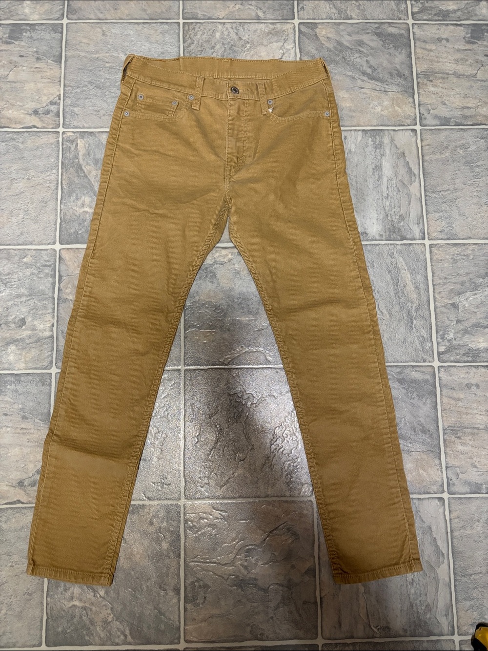 Levi's 512 Men's Corduroy Pants in Caramel